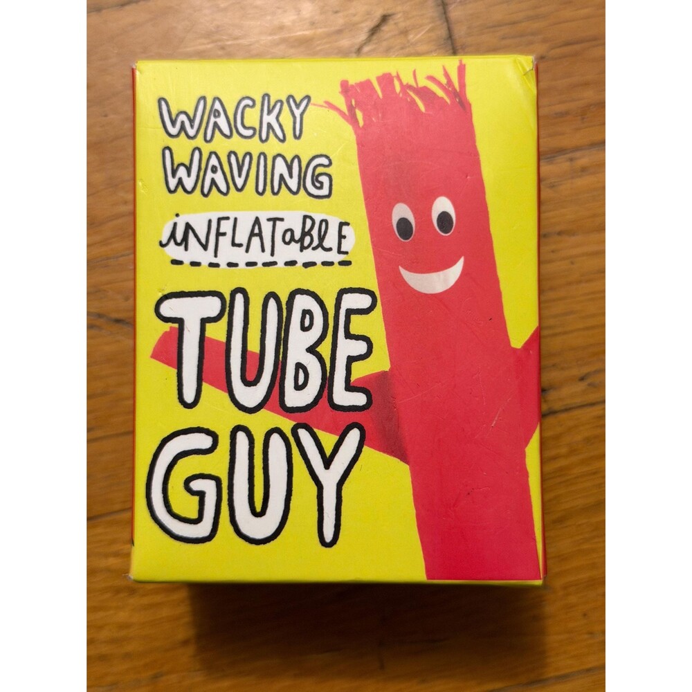 Wacky Waving Inflatable Tube Guy Mini Desktop Toy Red Air Dancer Novelty Gift